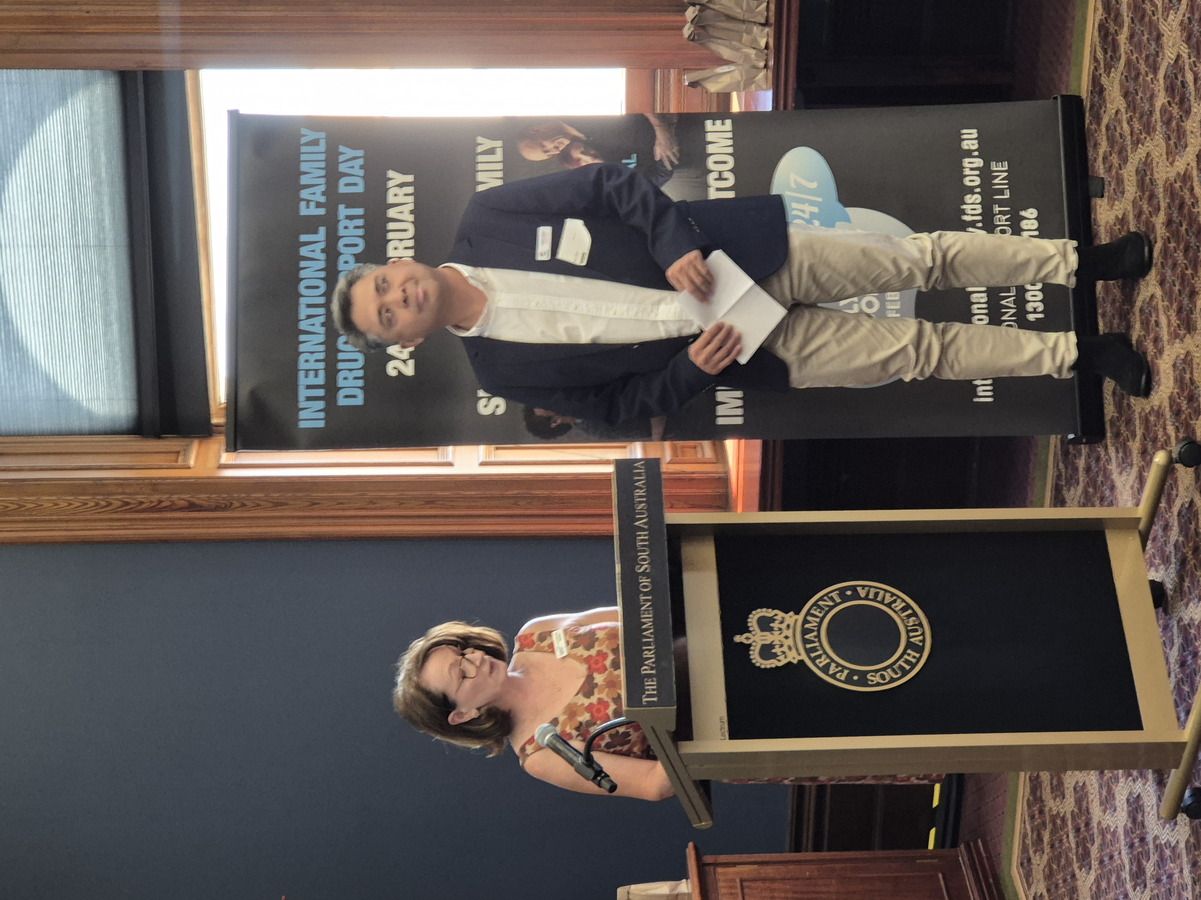 catherine Winter and Julio Alejo